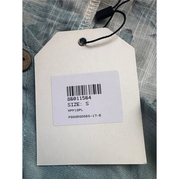 Cellabie Women’s Layered Blouse Size Small - Teal Boho Top New w/Tags - Picture 4 of 4